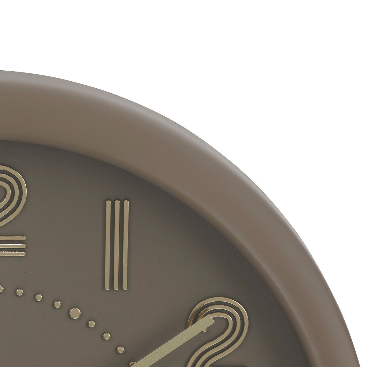 Reloj de pared ALIZEE taupe 30.5cm