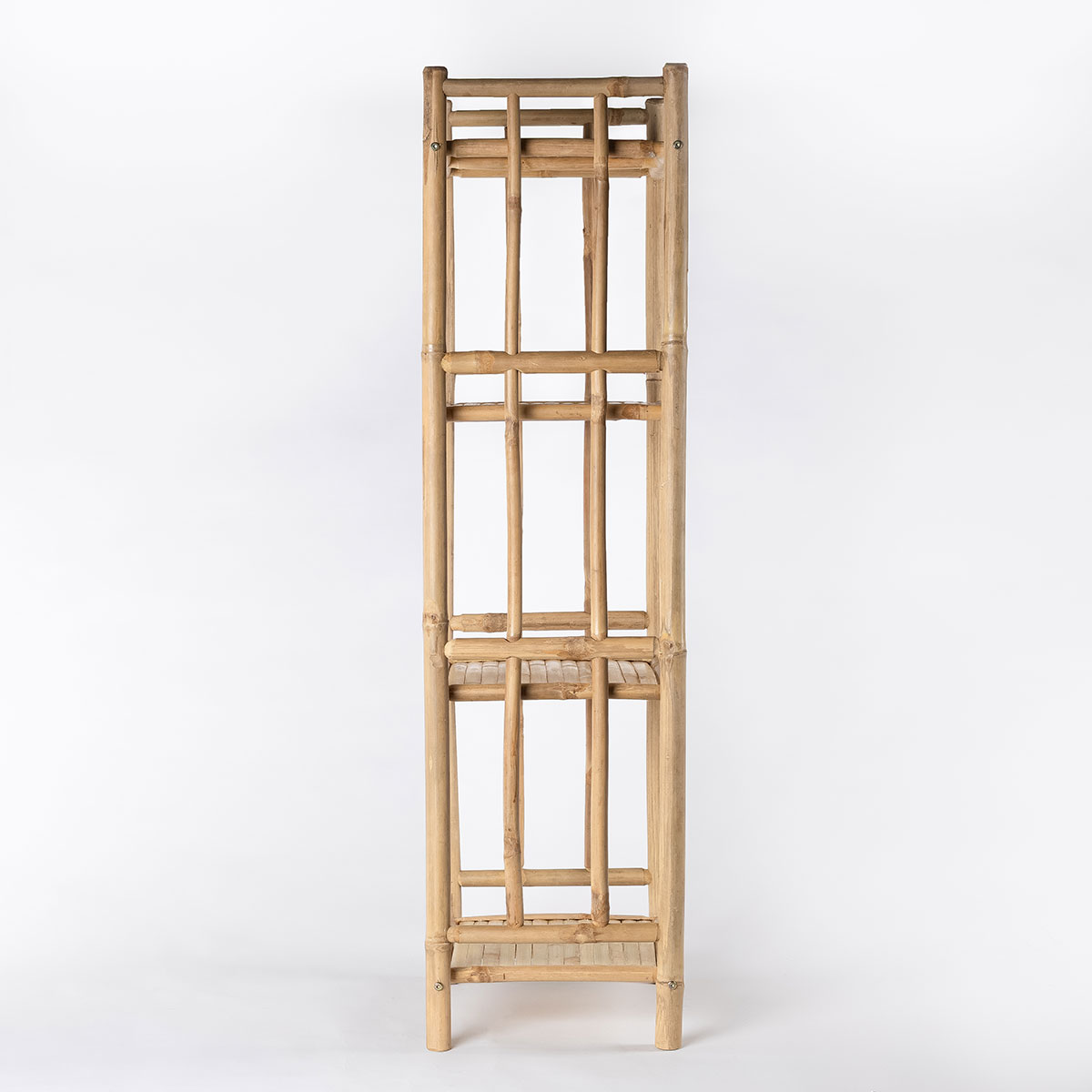 Estantería de bambú de 4 niveles