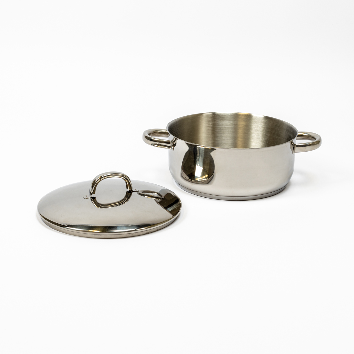 Cacerola Altis Inox Inducción C/Asa 24Cm