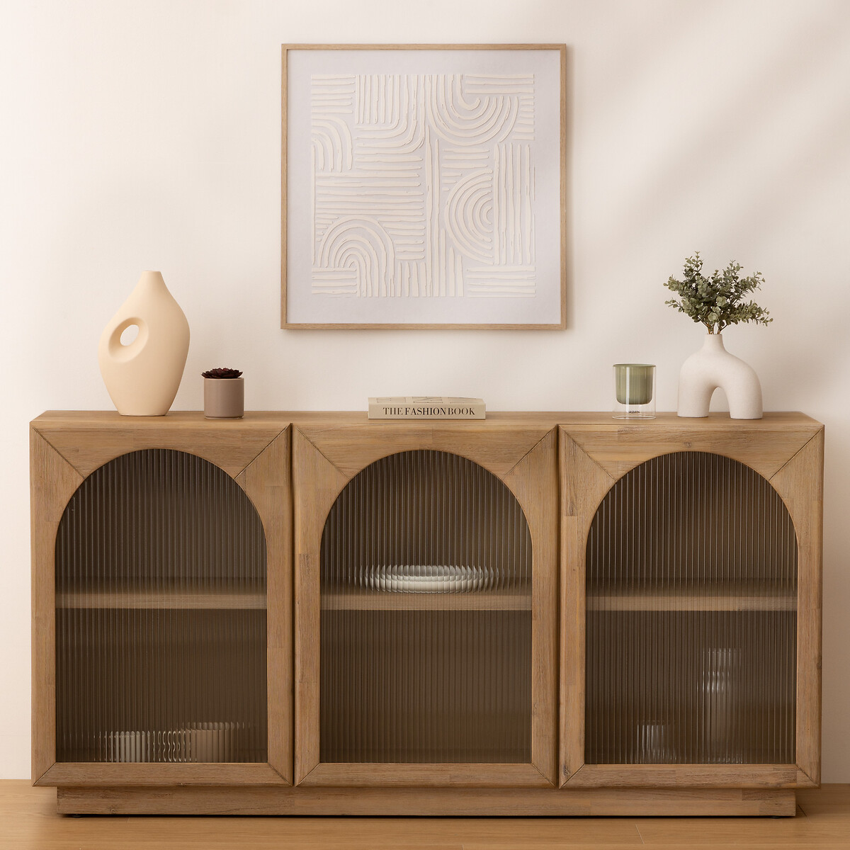 Cuadro decorativo KAYA blanco 60x60cm