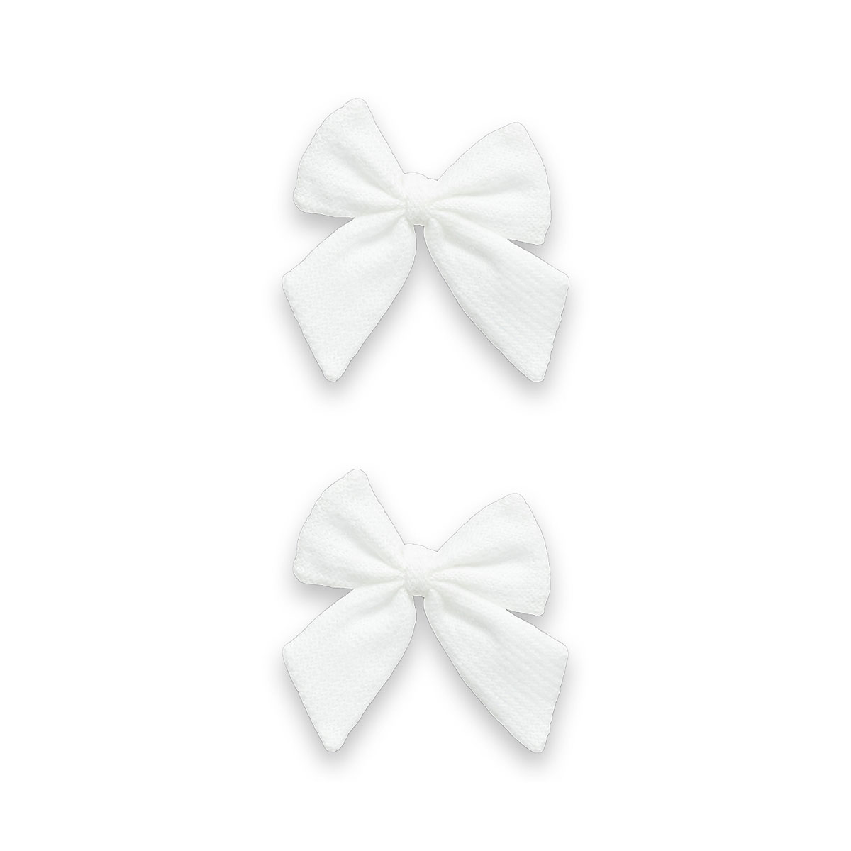 Set de 2 Lazos Blancos 10cm 