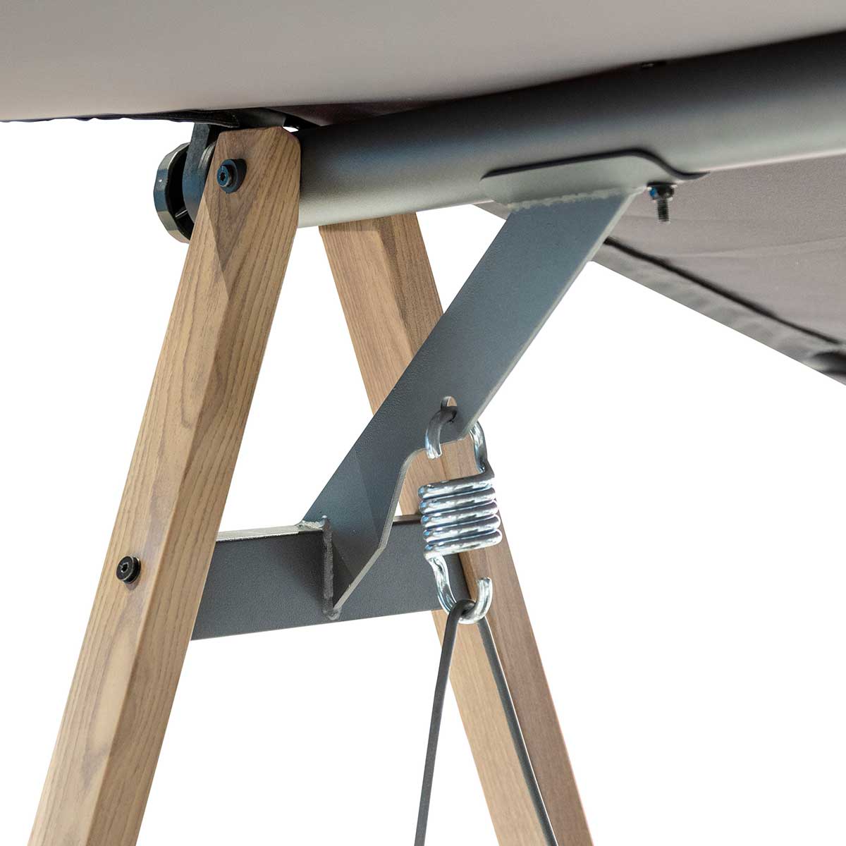 Columpio SOLY HONEY gris oscuro 3 plazas