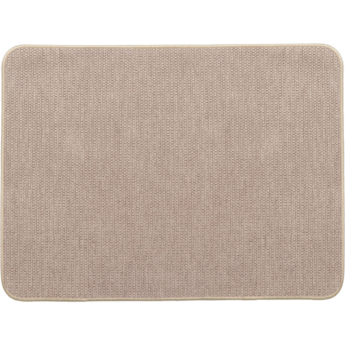 Tapete De Entrada Hexagone Bege 45x60cm