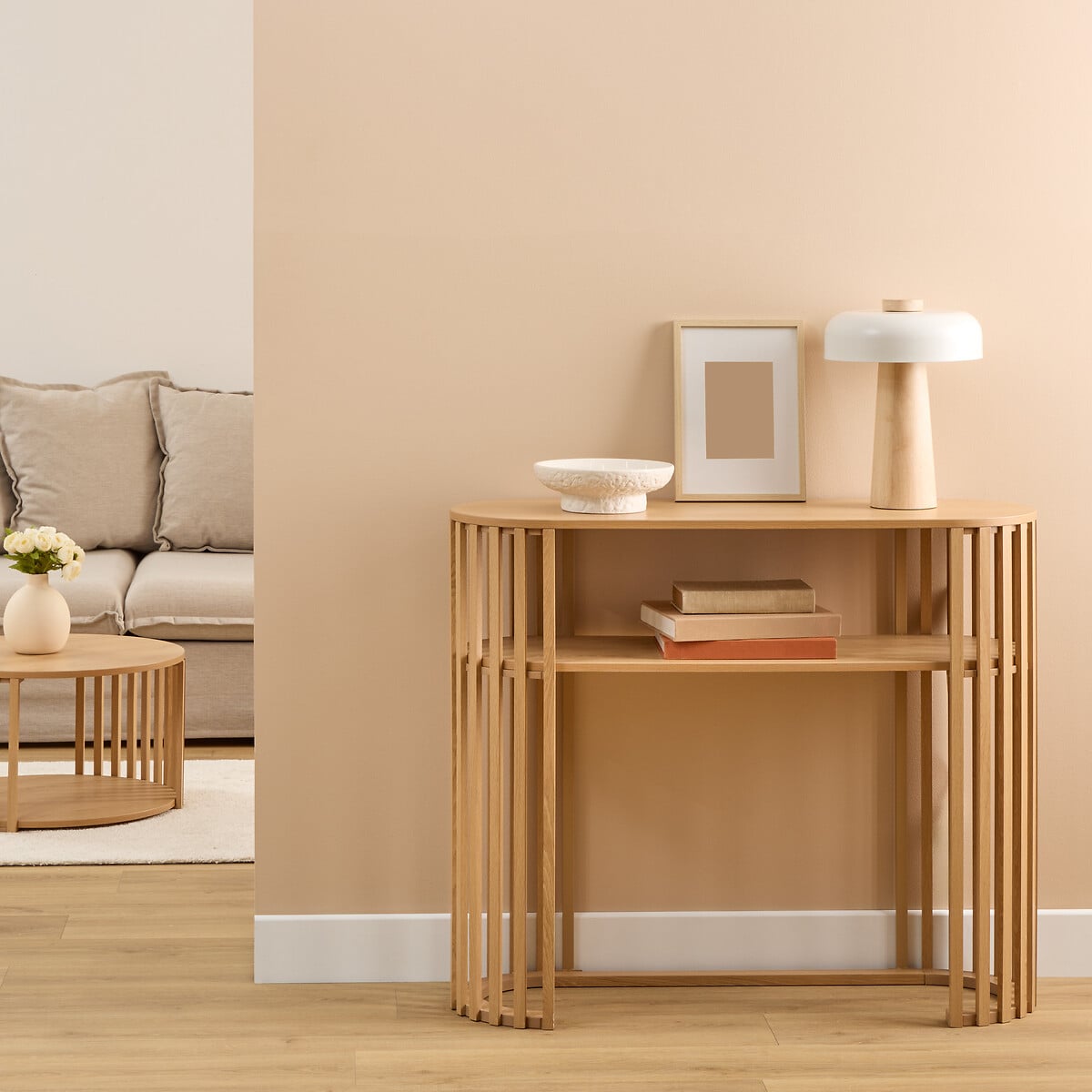 Consola SLAT beige
