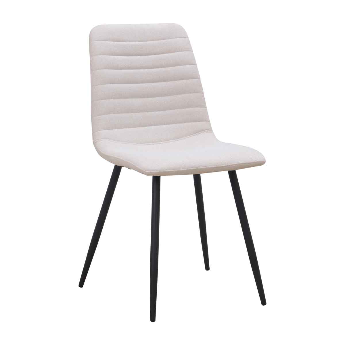 Juego 2 sillas ULM de tejido beige