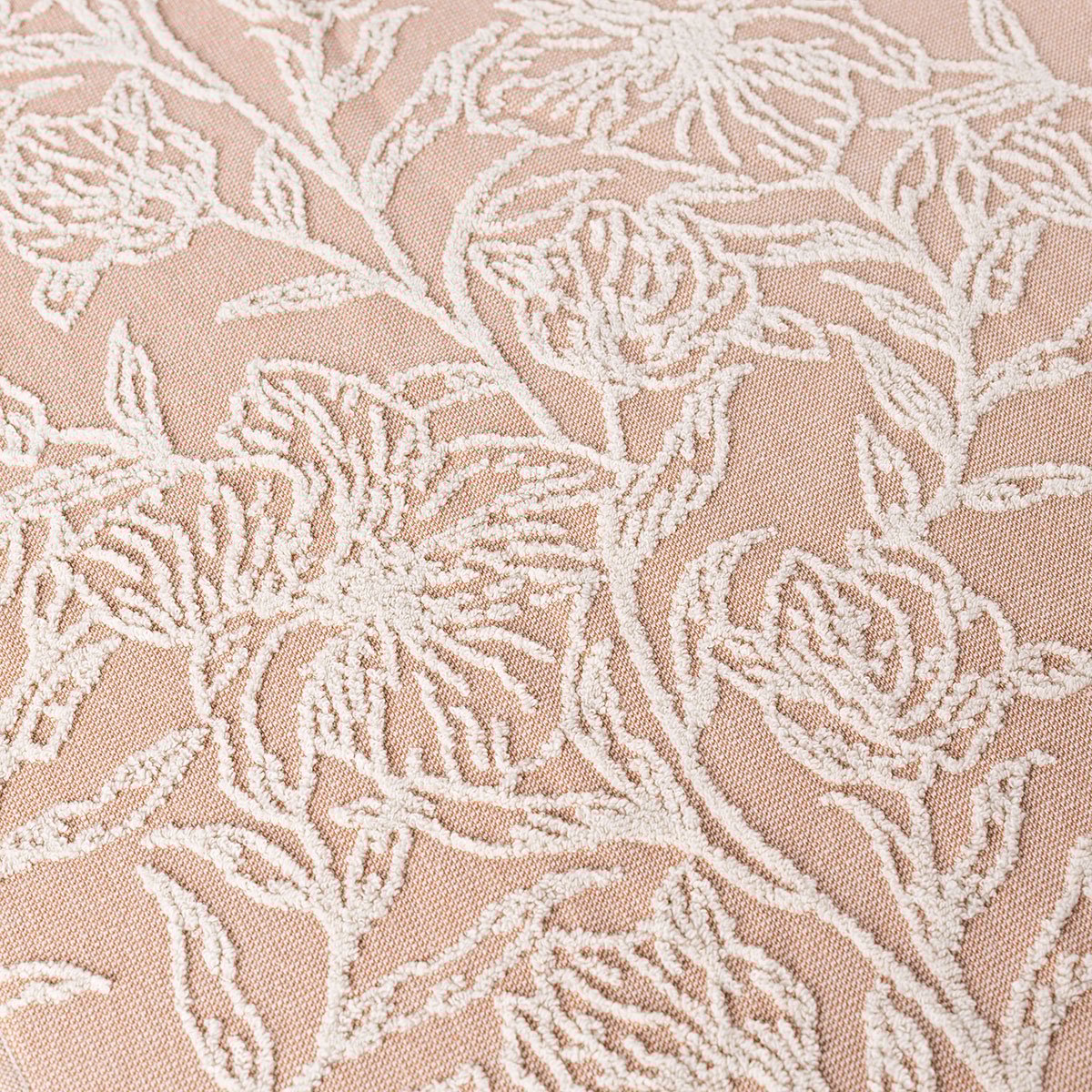 Toalla de mano SAVANA salm&oacute;n y crudo 50x100cm