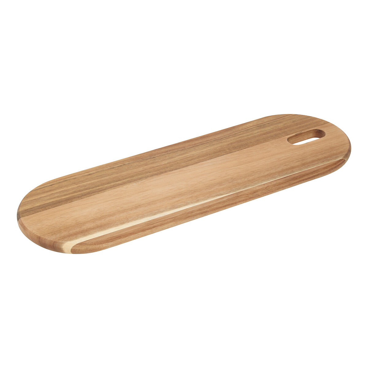 Tabla de presentaci&oacute;n marr&oacute;n de madera