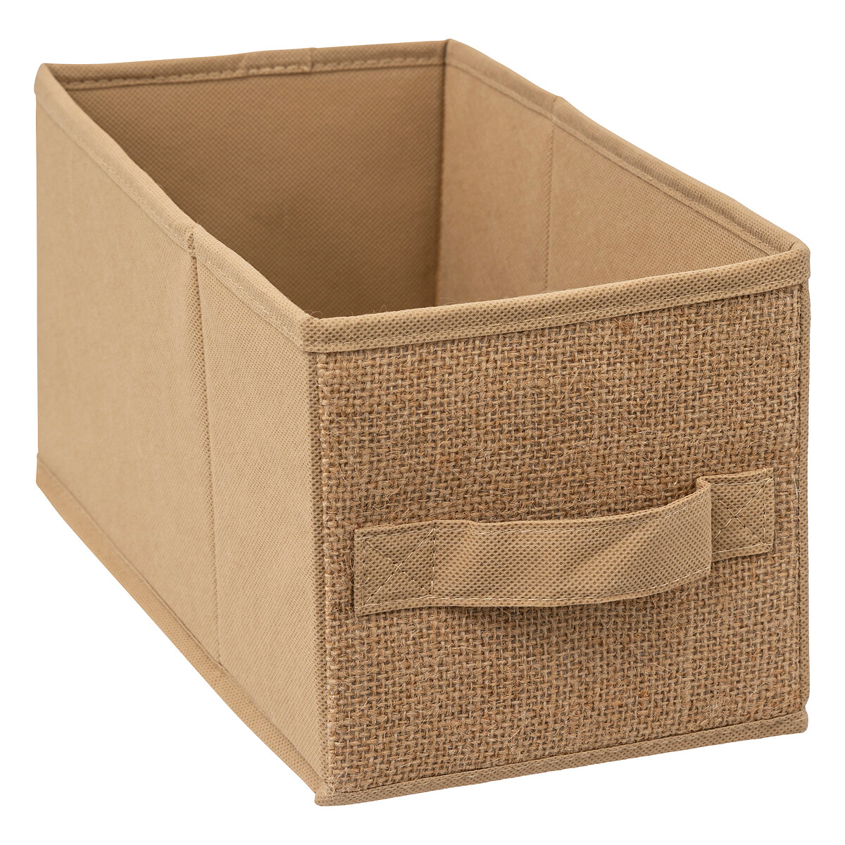Cubo Organizador Beige 15x31cm