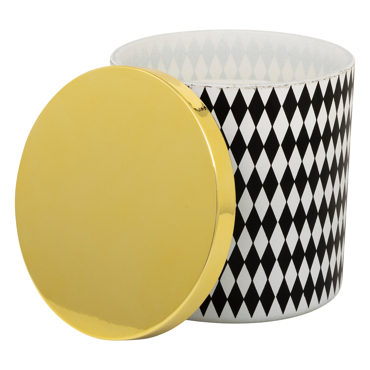 Vela perfumada blanco y negro 260 g