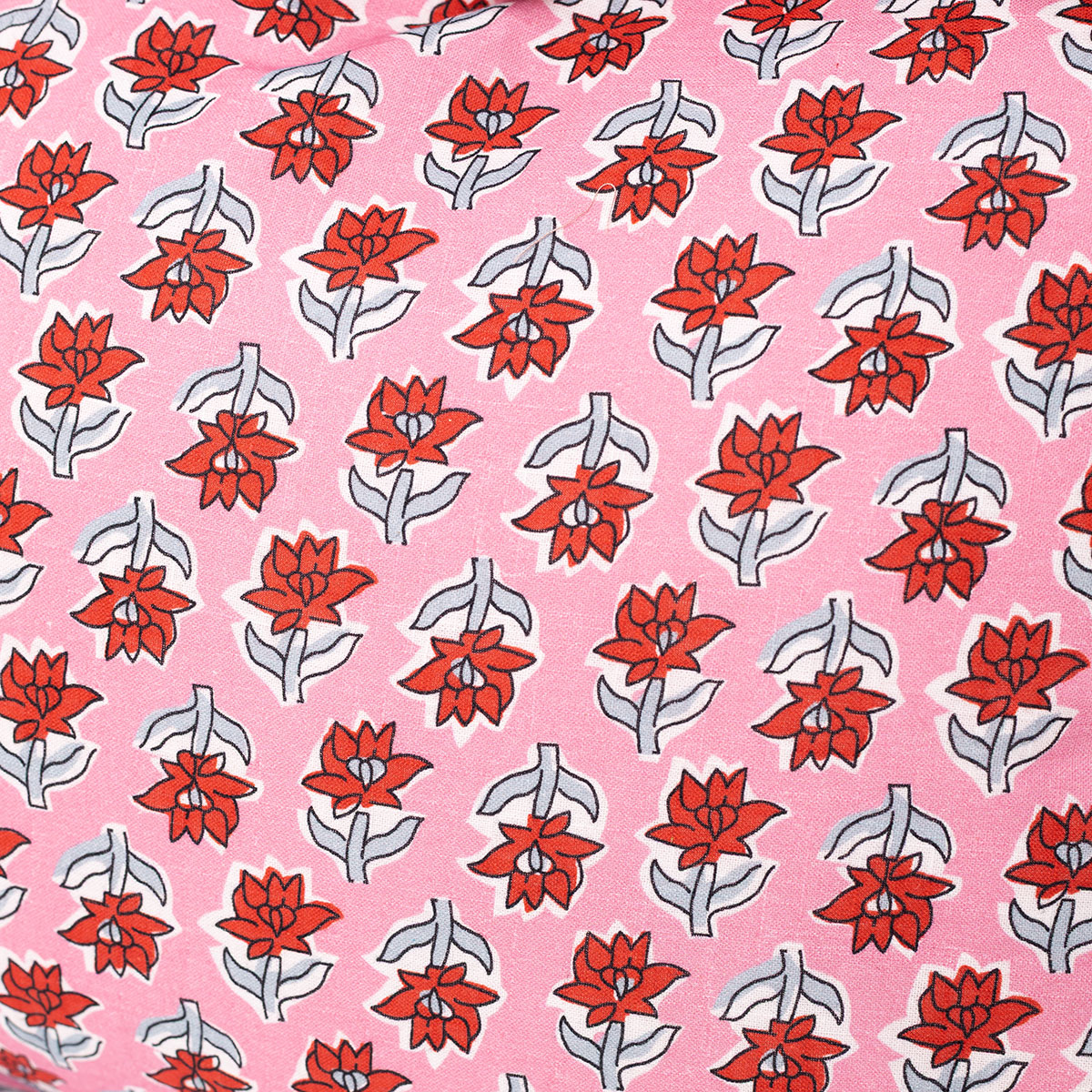 Almohada Yucat&aacute;n Floral Con Volados 35x60cm