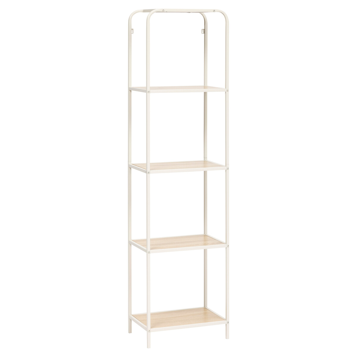 Estanter&iacute;a con 4 niveles CURVY beige