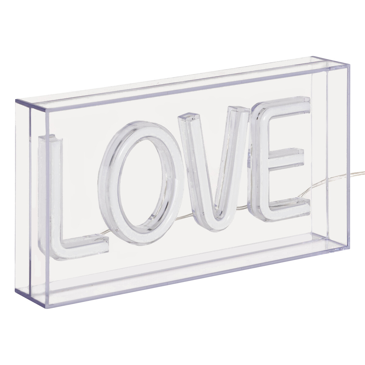 Decoración mural led Neon love