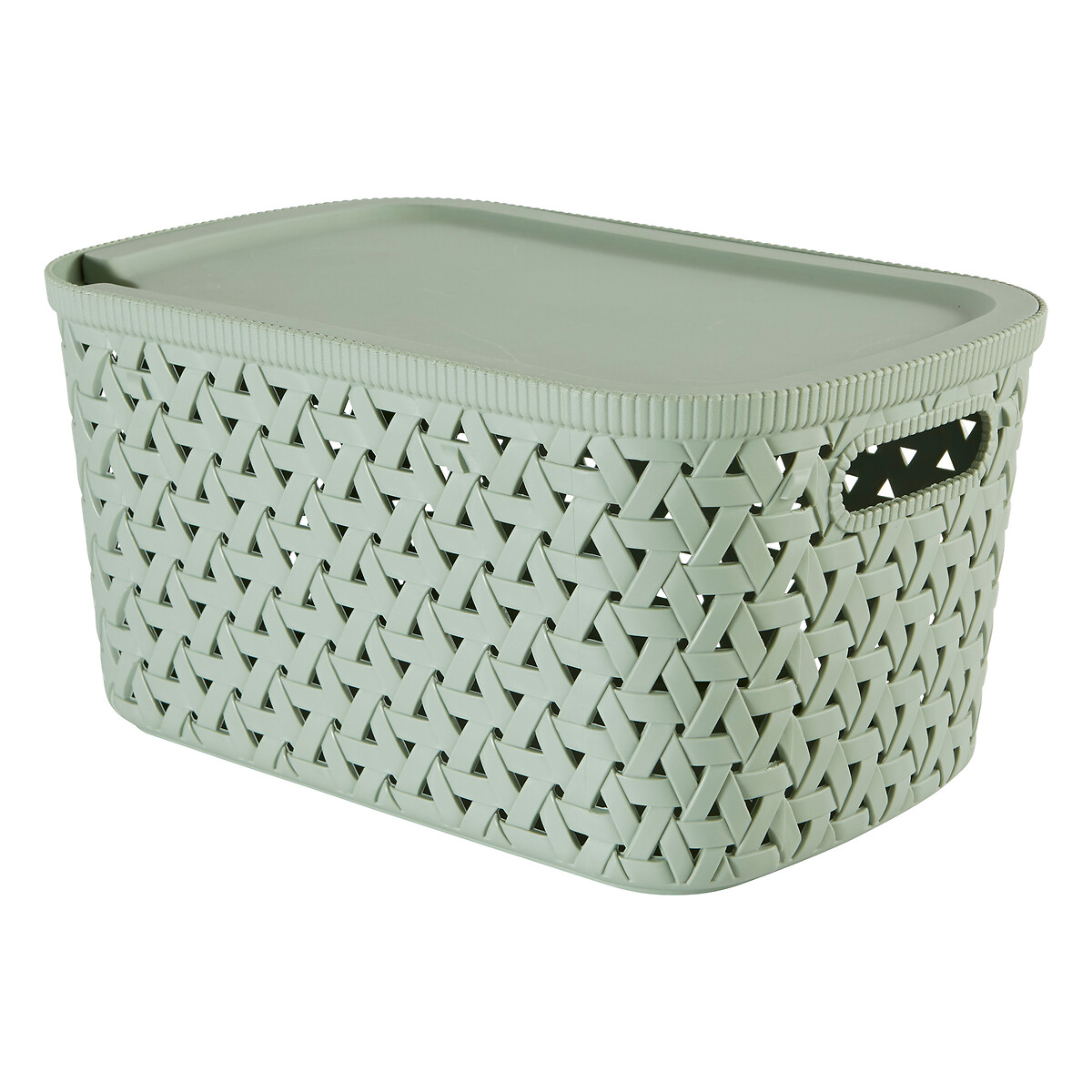 Cesta de almacenaje TRESSY verde 6.7L