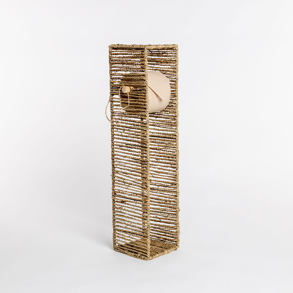 Portarrollos wc beige de cuerda