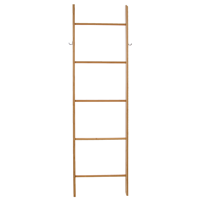 Toallero escalera de bamb&uacute; 170cm