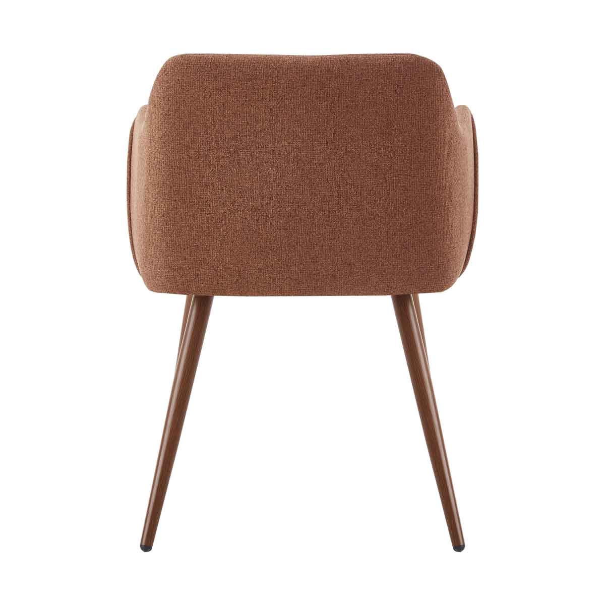 Sillón ALDRIDGE de tejido terracota