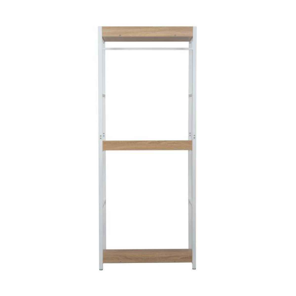 Armario LAUREN  blanco met&aacute;lico 200cm
