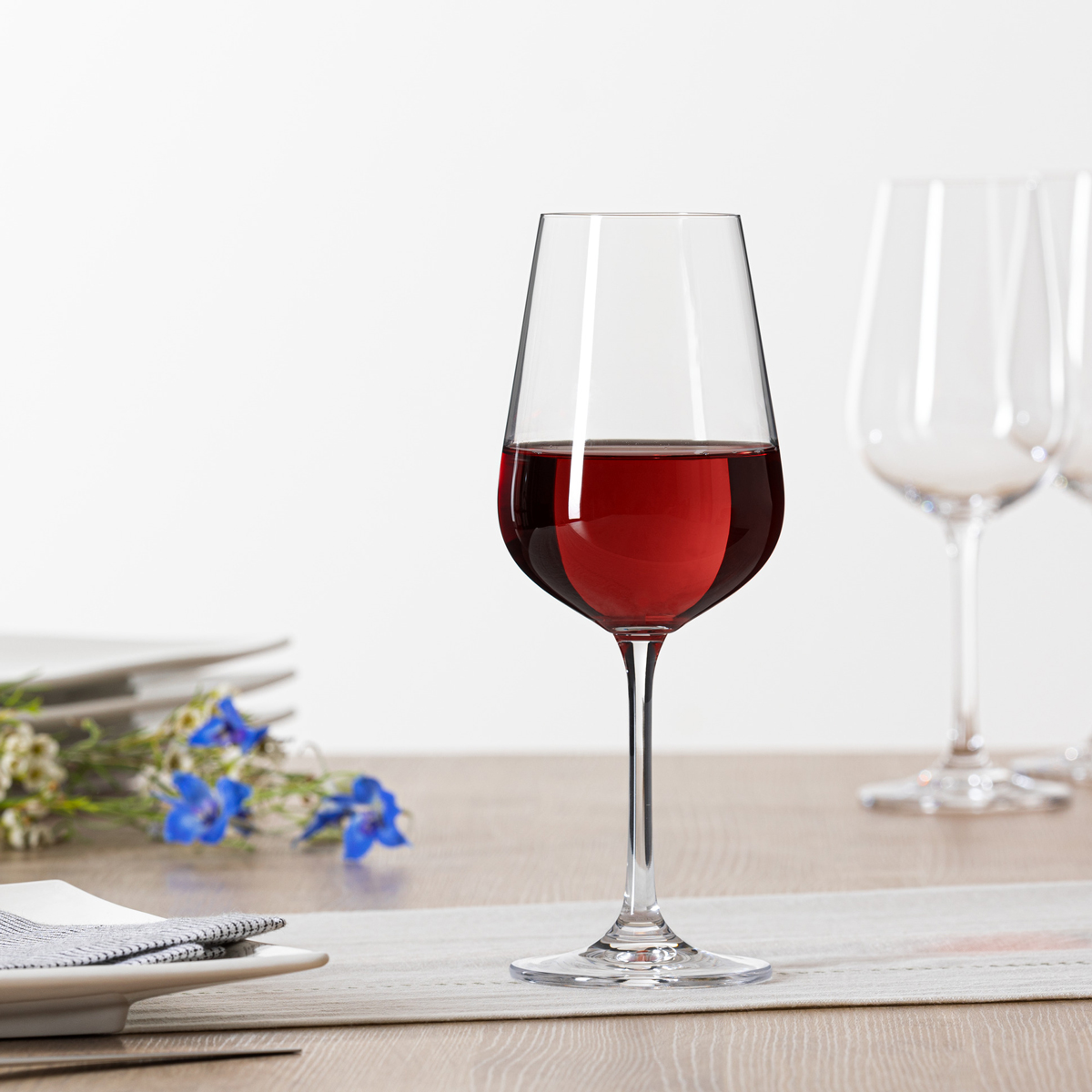 Copa de vino LENA de vidrio cristalino 36cl