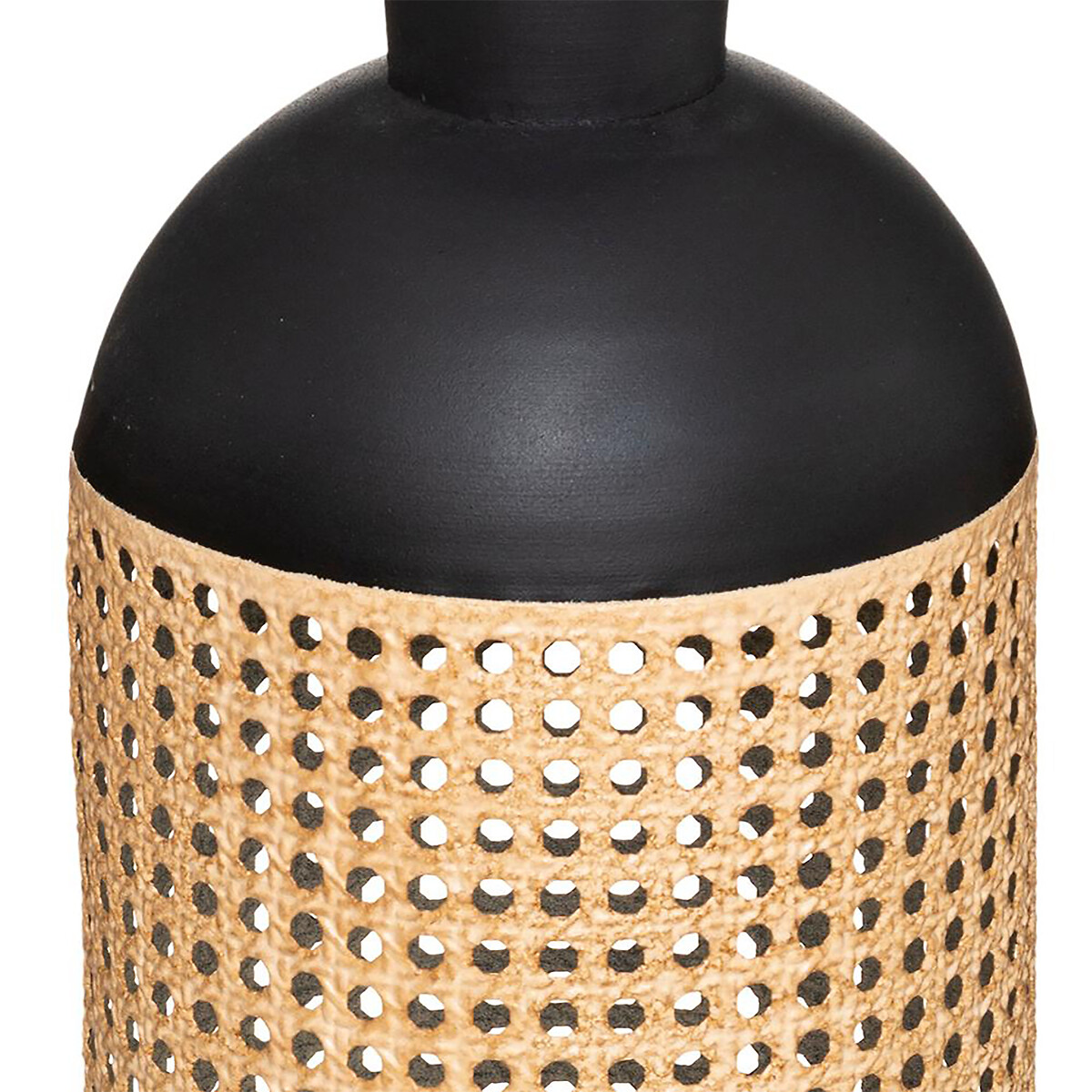 Jarr&oacute;n De Metal Negro Arbela 60.5Cm