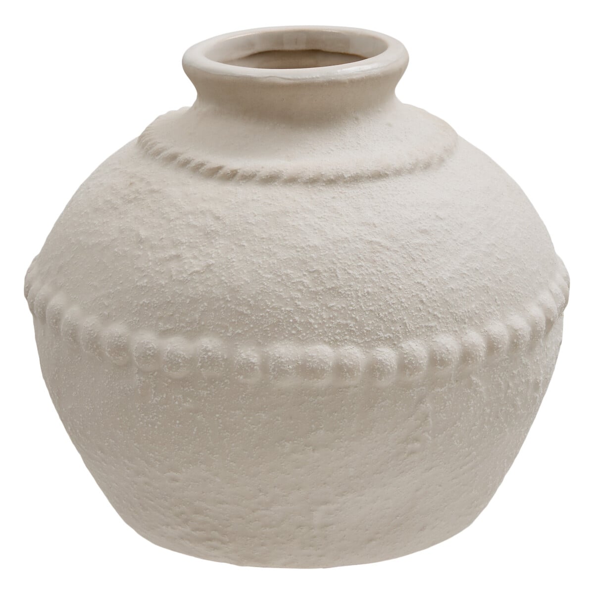 Jarr&oacute;n  blanco de cer&aacute;mica 15cm