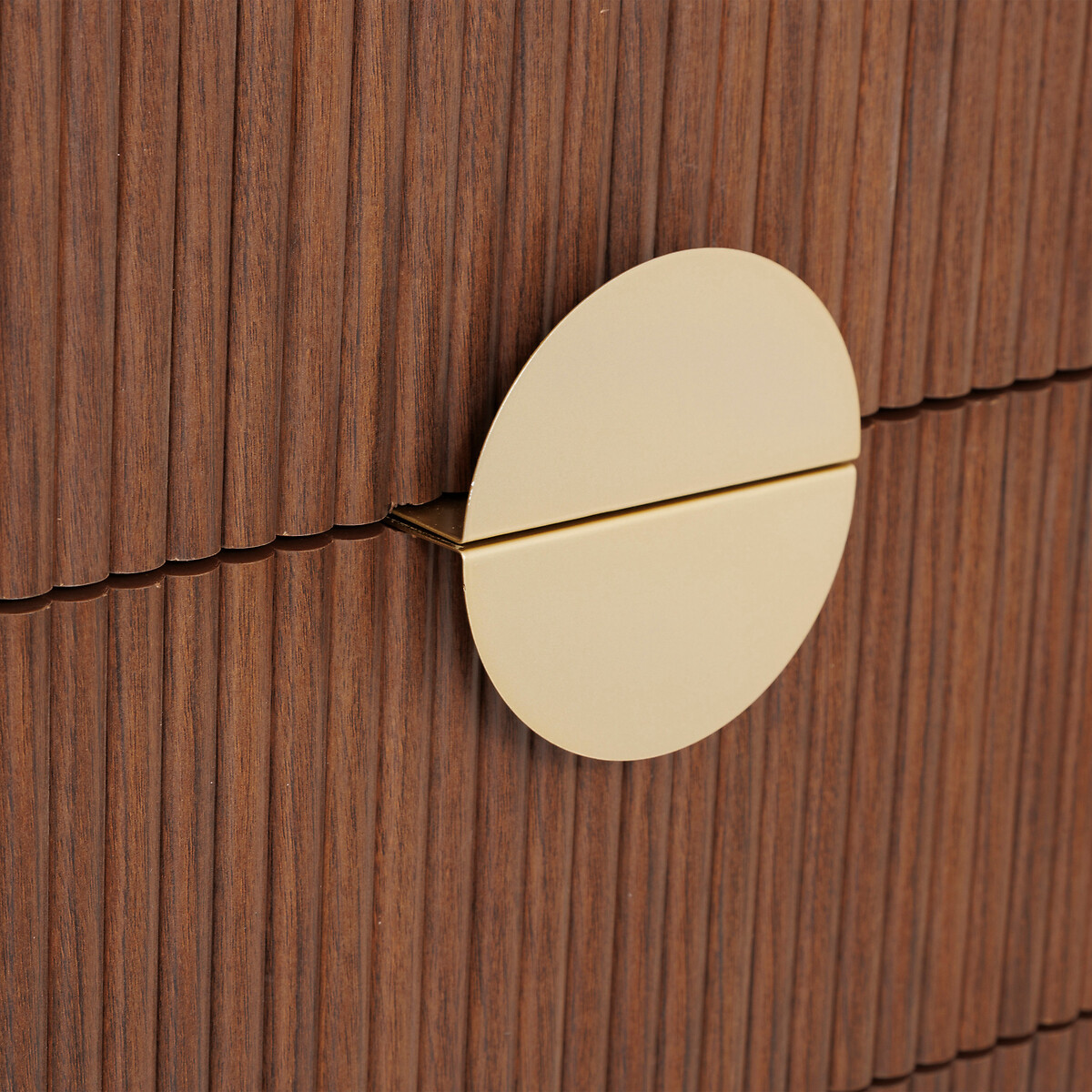 Cómoda con 4 cajones WANY marrón oscuro 