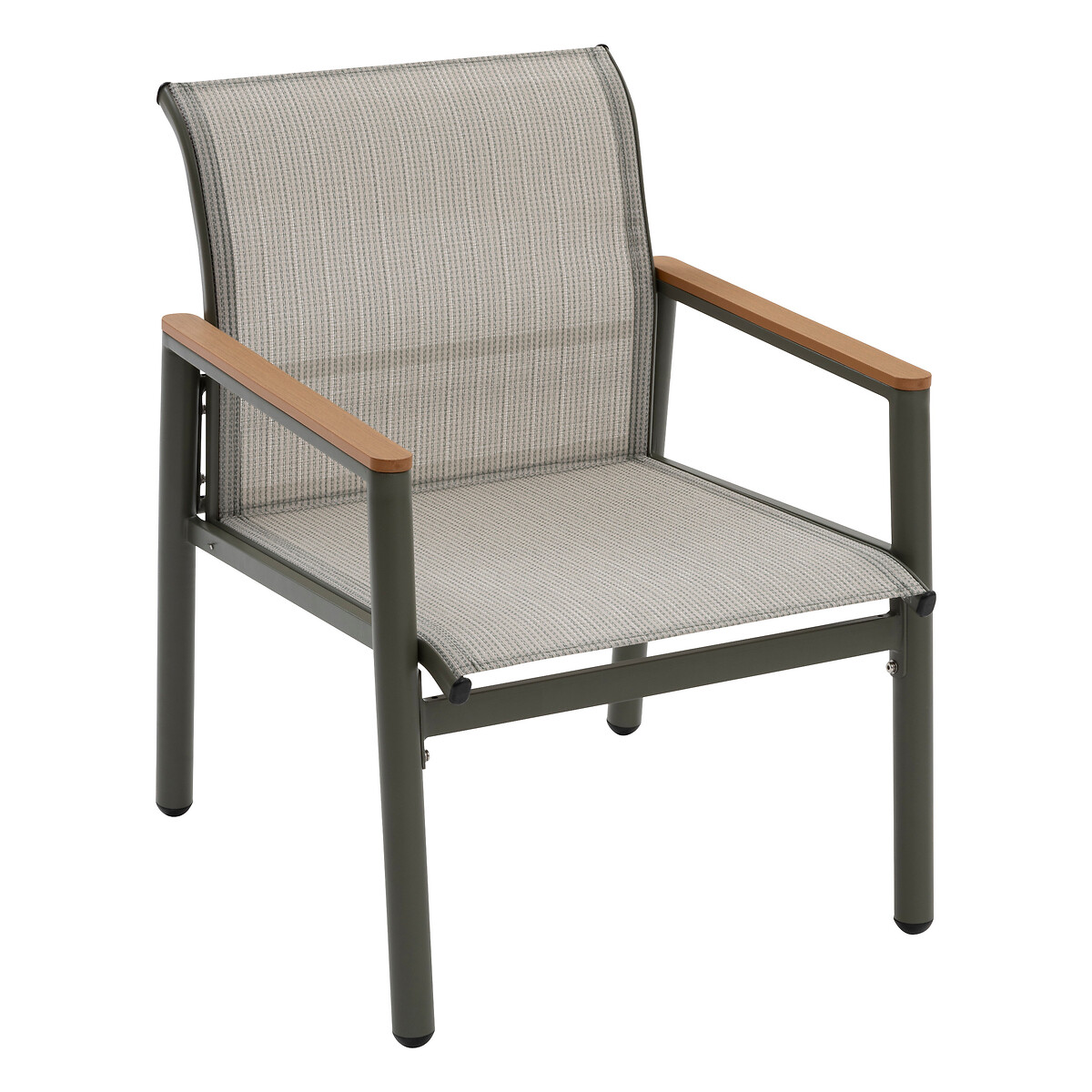 Juego de jardín relax 4 plazas taupe