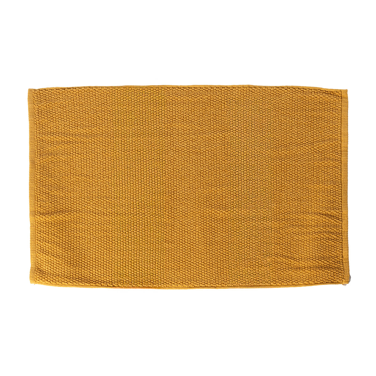 Alfombra de ba&ntilde;o ESSENZA amarilla 50x70cm