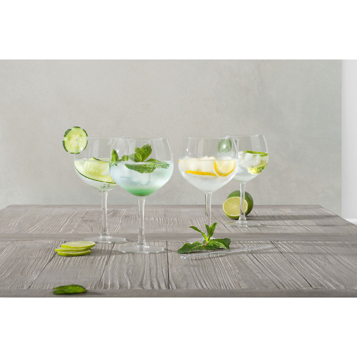 Juego 4 Copas De Gin Tonic Vidrio 70Cl