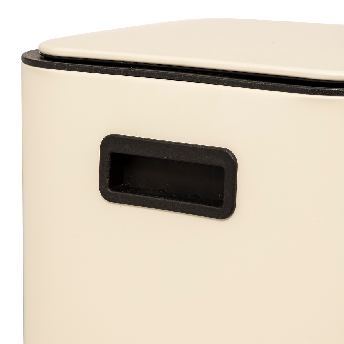 Cubo de basura DELTA beige 30L