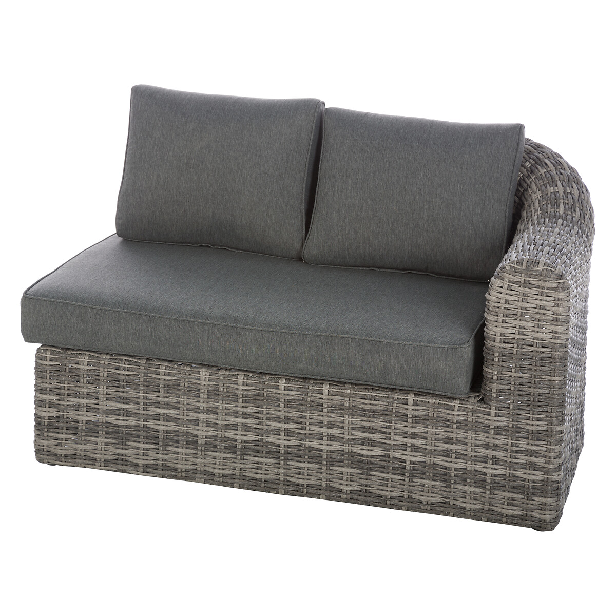 Conjunto De Jardim Moor&eacute;a Terre D'Ombre Em Rattan Sint&eacute;tico