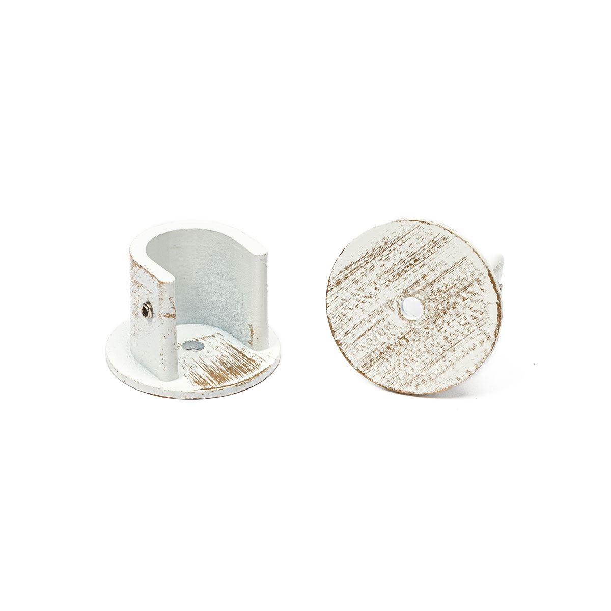 Juego 2 Soportes De Pared D20 Blanco