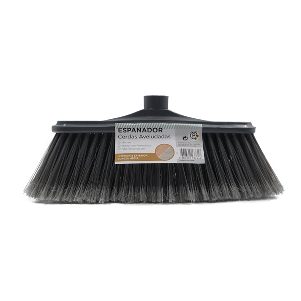 Escoba De Pvc Gris N.14