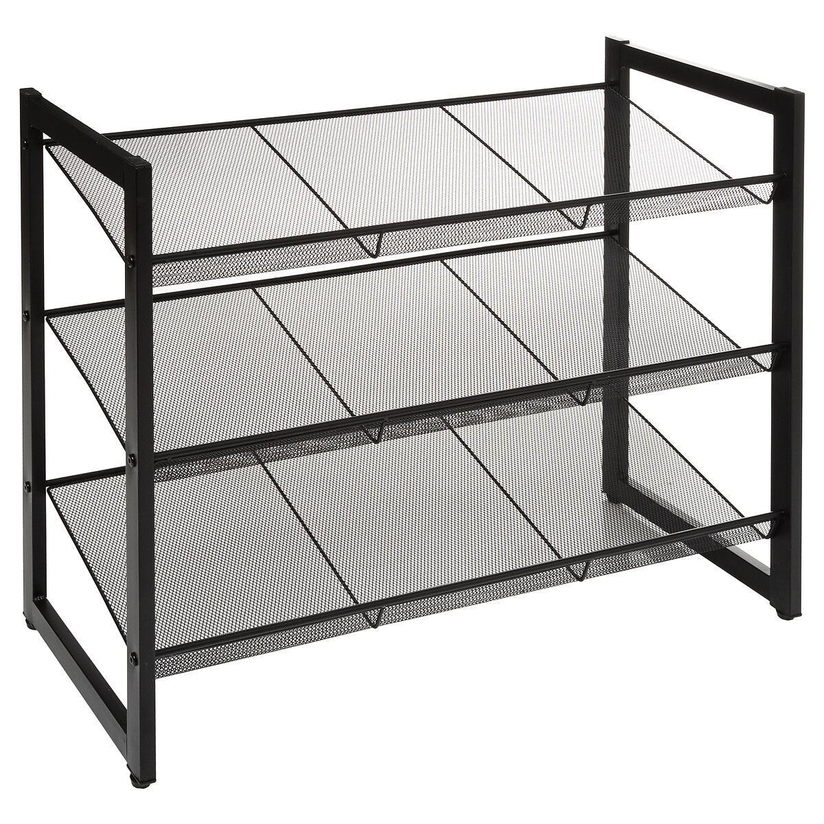 Zapatero De Metal Negro 