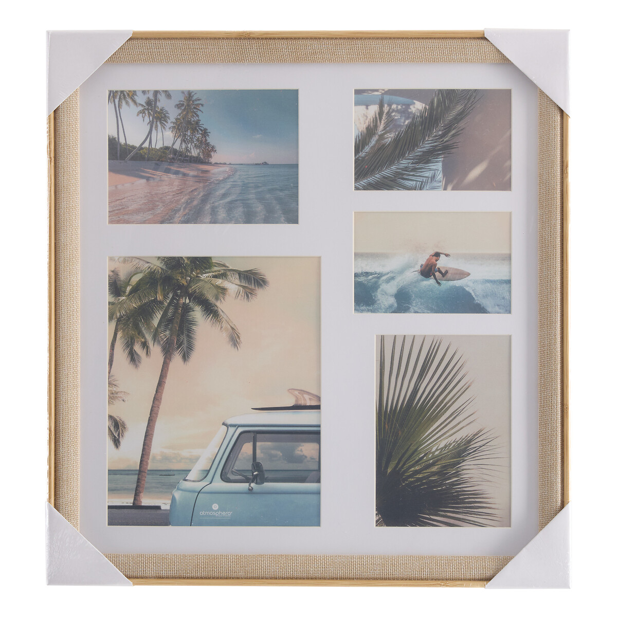 Marco ZERA beige para 5 fotos