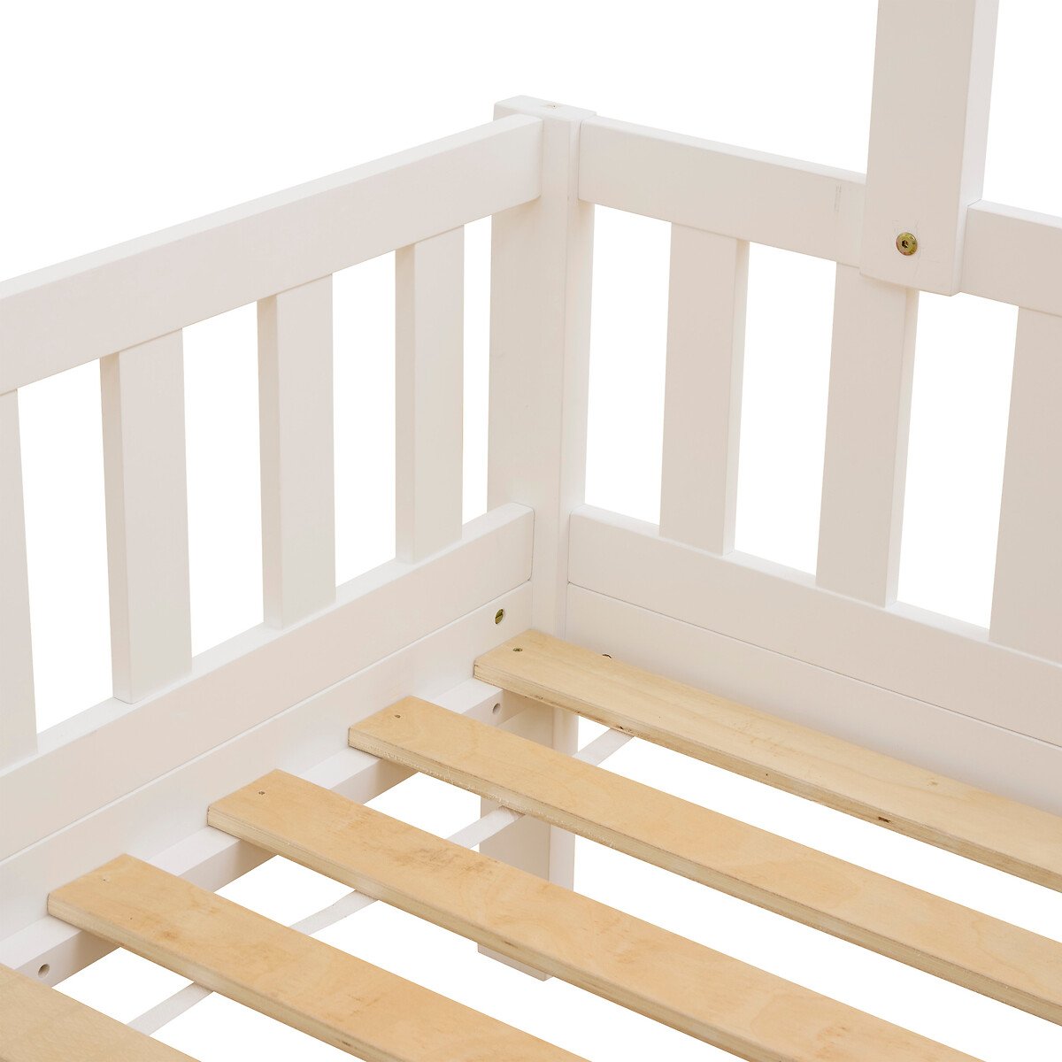 Cama MONTESSORI blanca 90x190cm