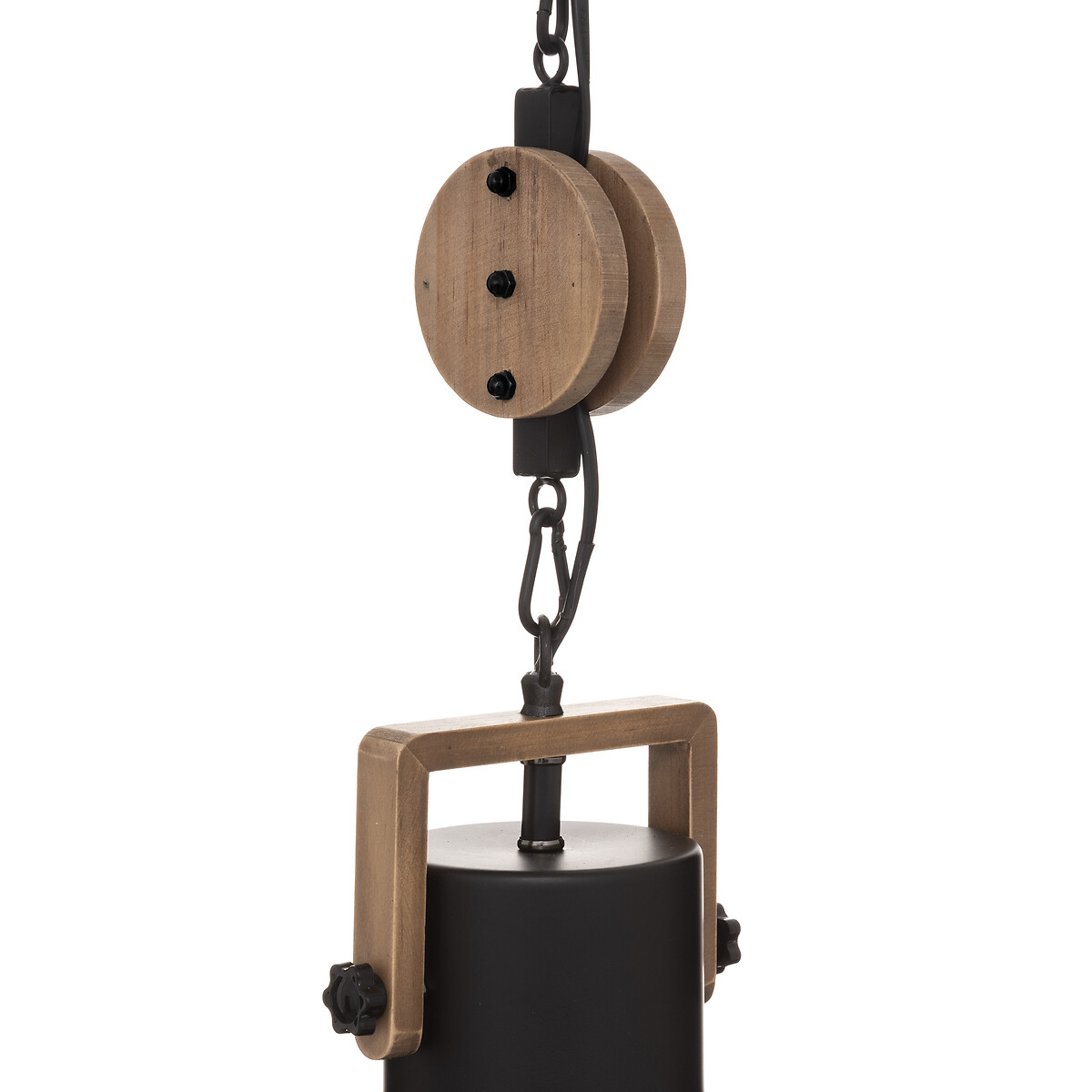 L&aacute;mpara De Techo Silas De Metal 23Cm