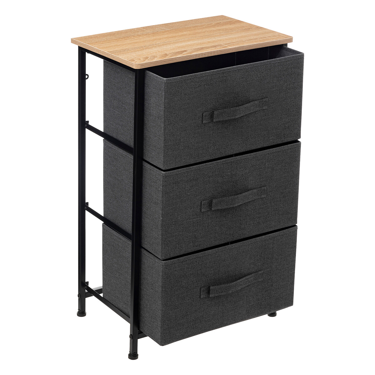 Armario TISSA gris oscuro 73cm