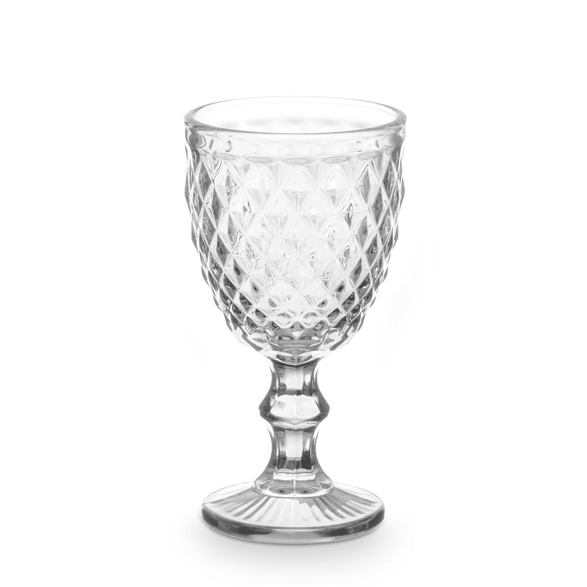 Copa de vino DIAMANTE transparente 22cl