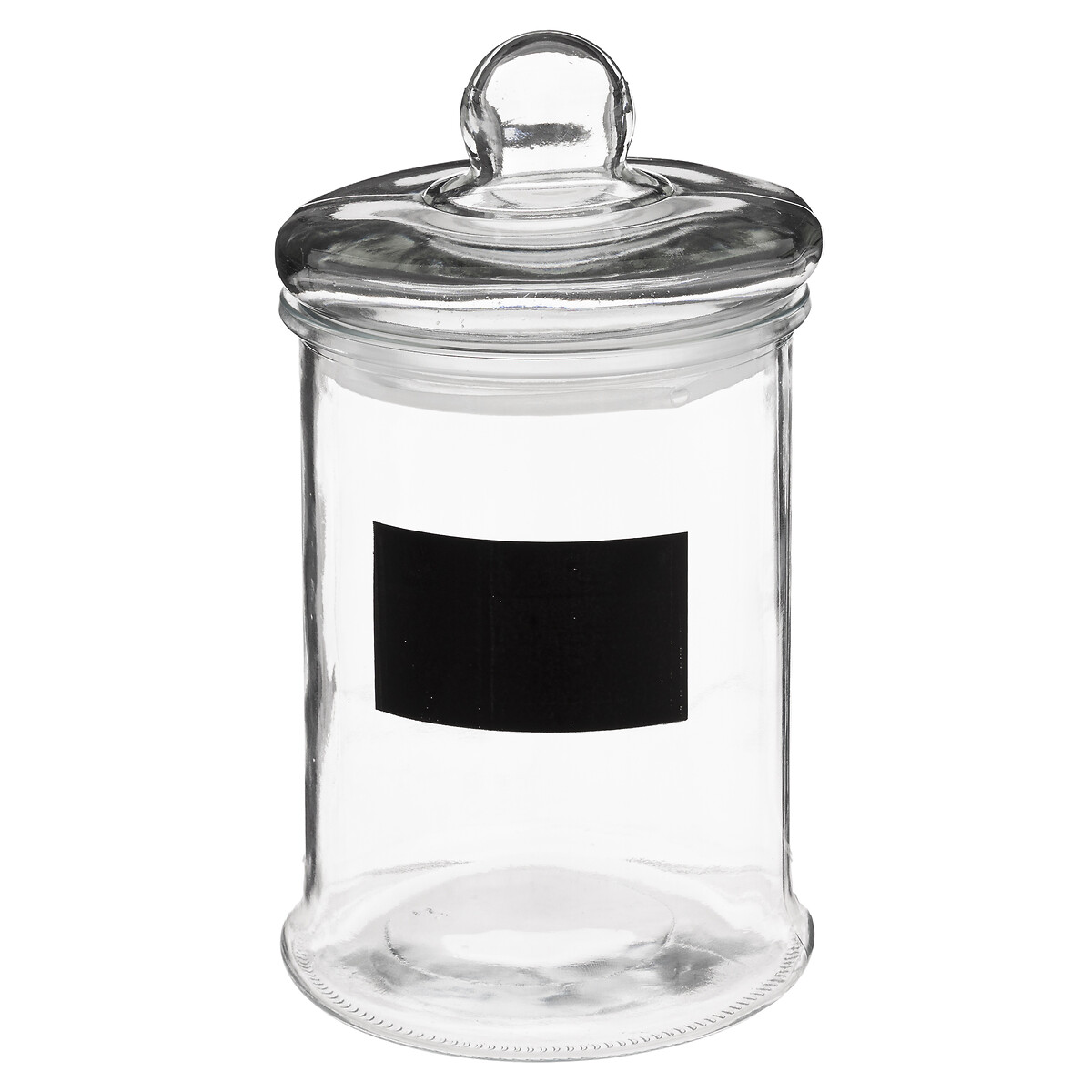 Tarro Vidrio C/Etiqueta Pizarrón 1.2L 