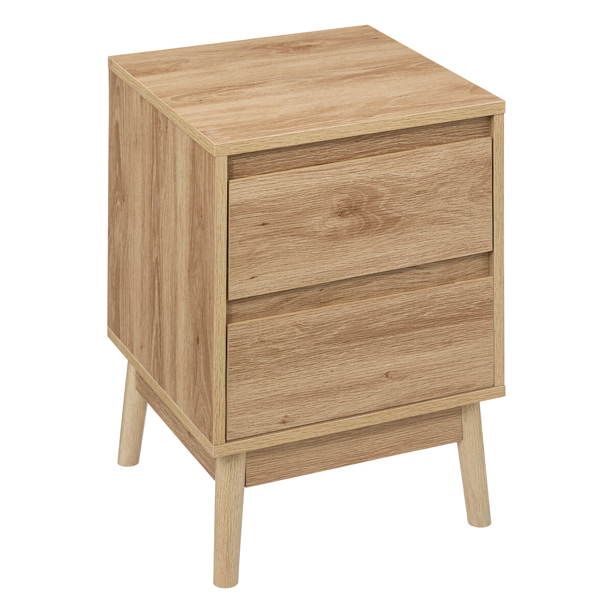 Mesita De Noche Abana Beige MDF
