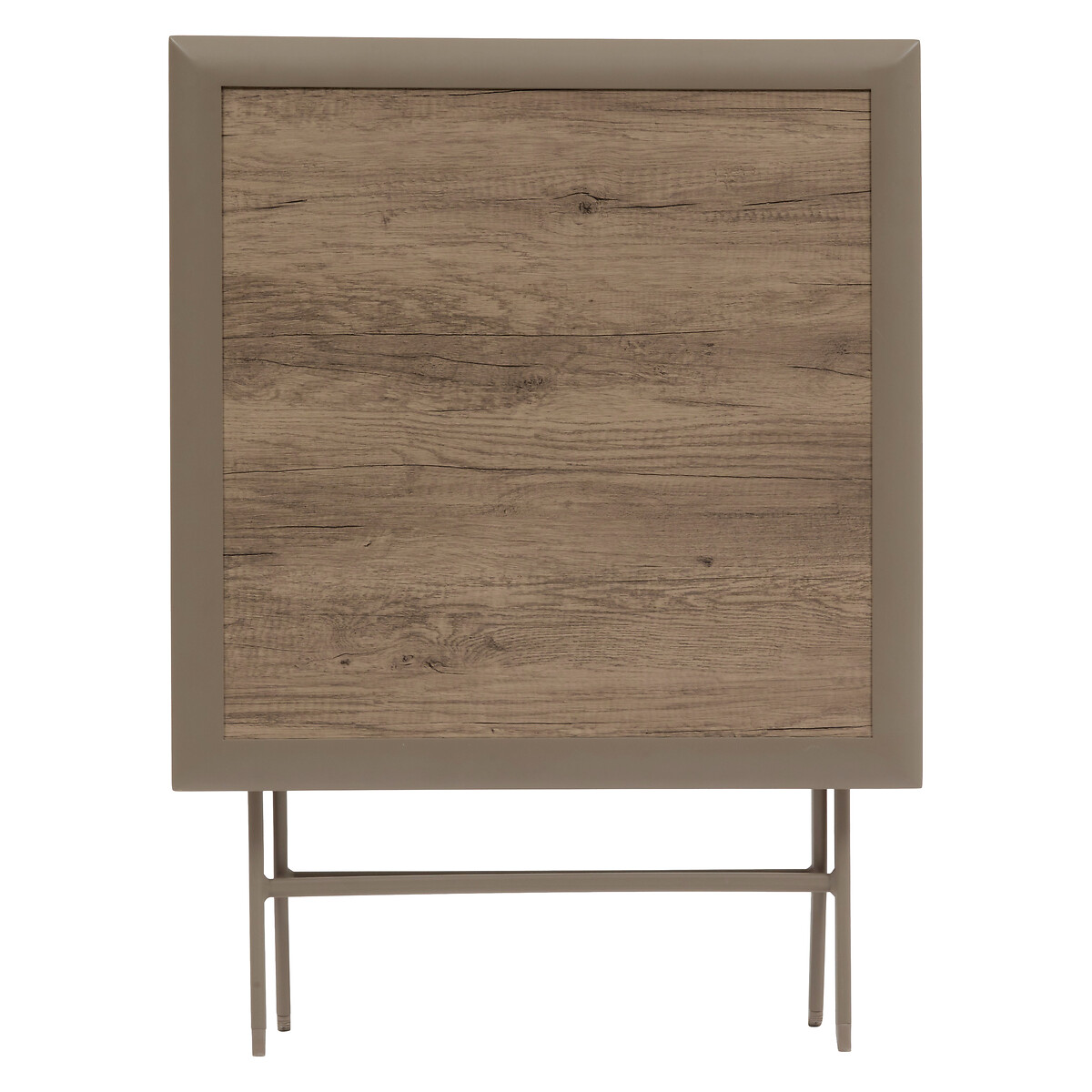 Mesa plegable AZUA truffe/caf&eacute; 