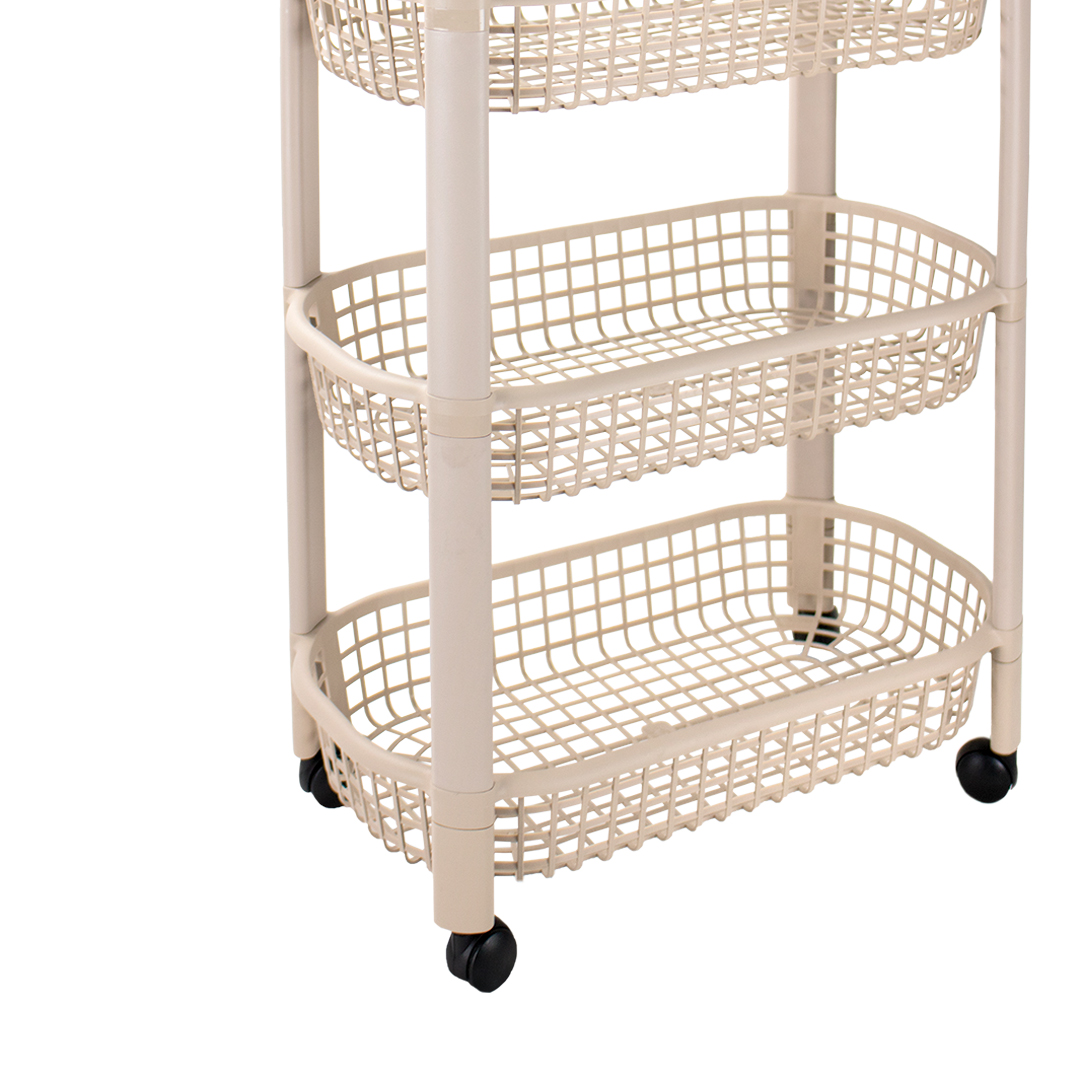 Carrito de cocina con 4 cestas