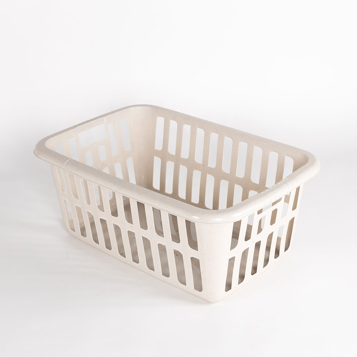 Cesto para colada alto crema 40L