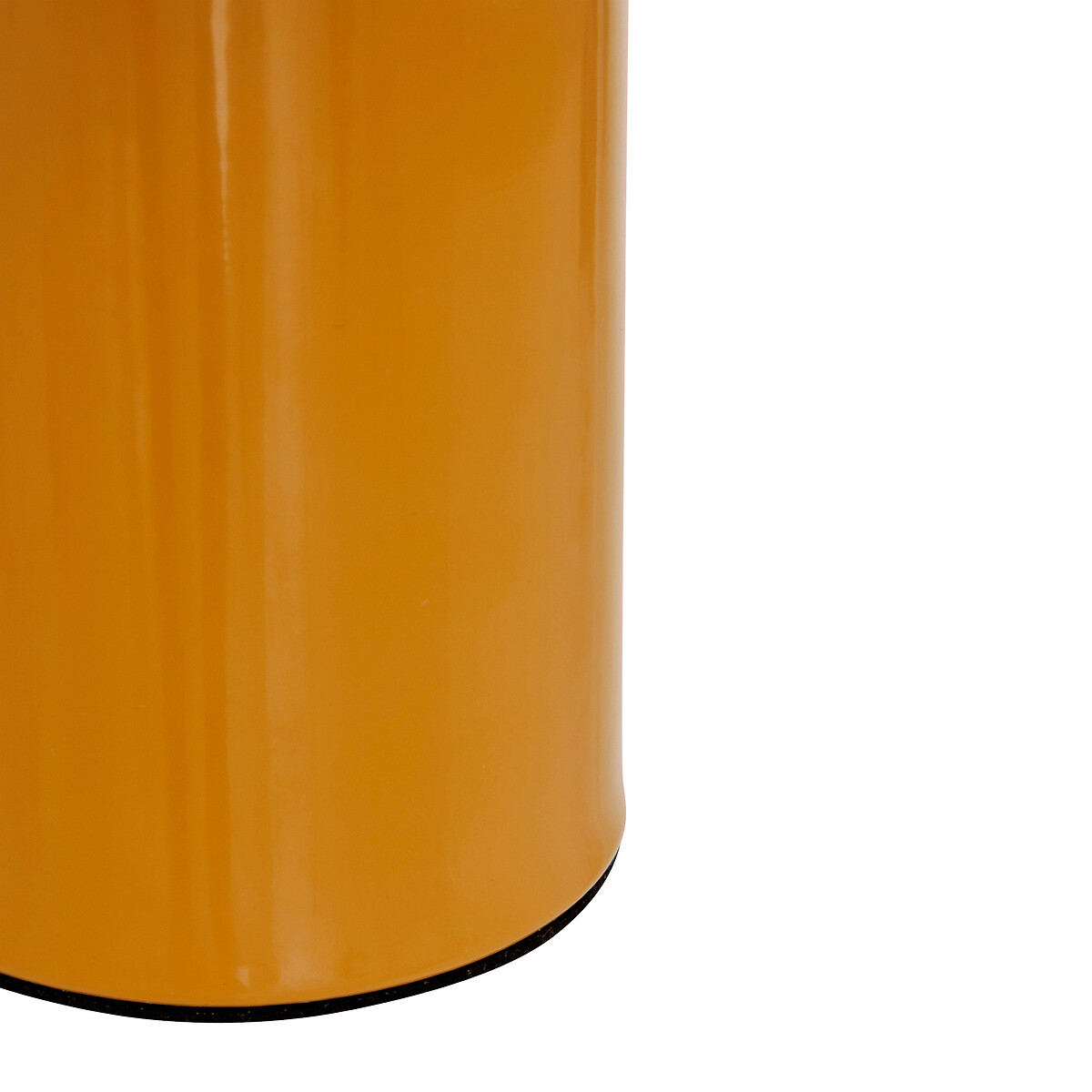 L&aacute;mpara de mesa LITO ocre de metal
