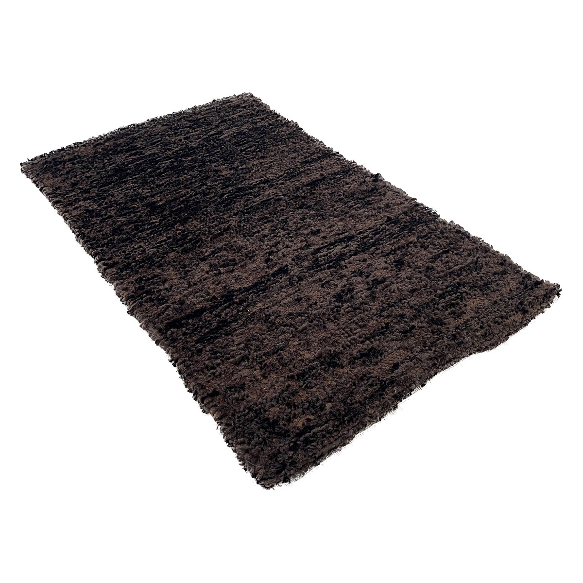 Alfombra LUX marr&oacute;n 80x150cm