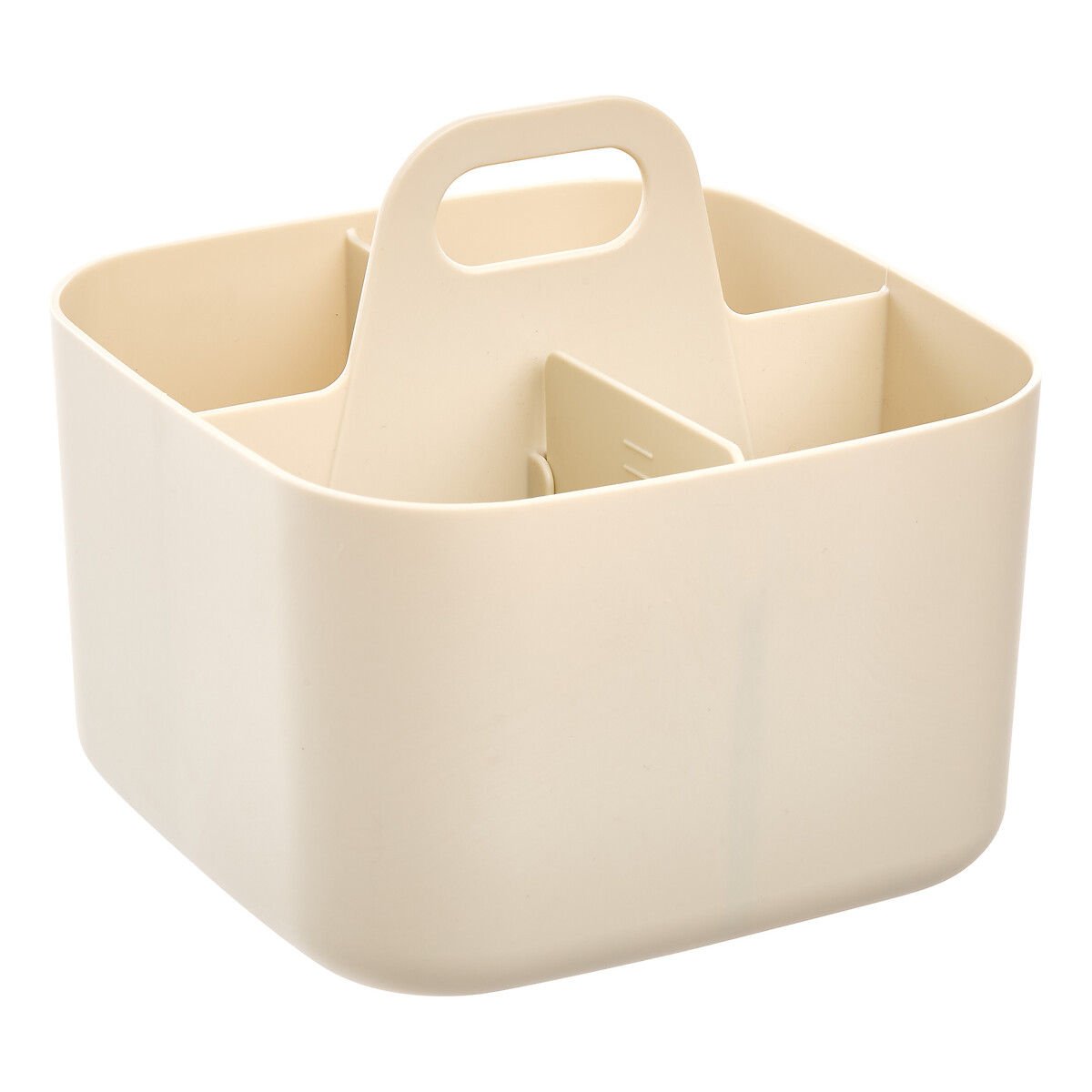 Portautensilios de 4 m&oacute;dulos POLY beige