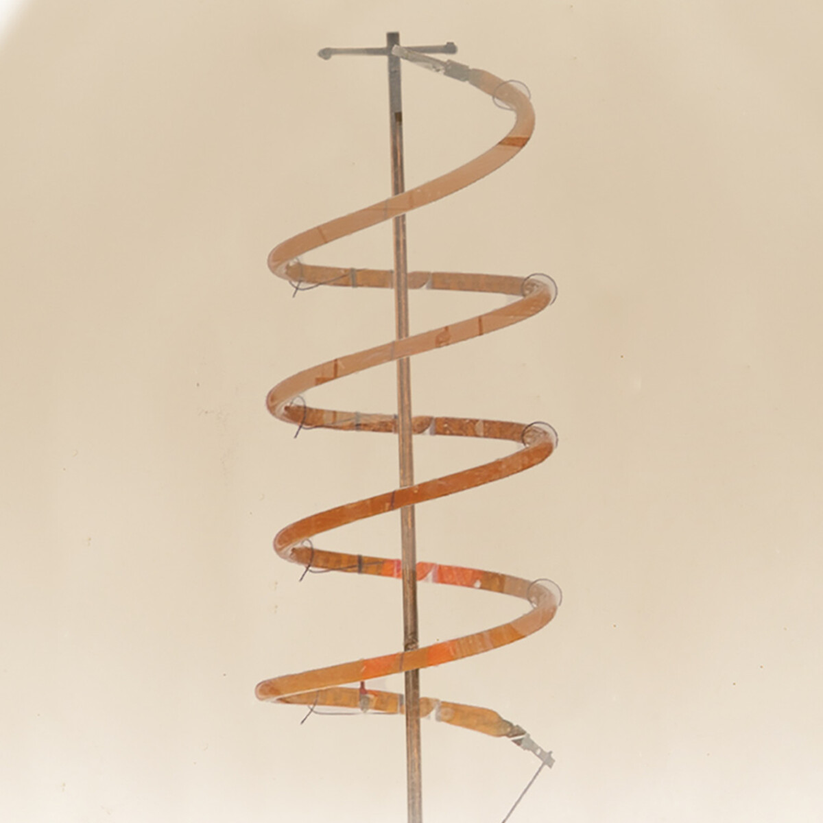 Bombilla VINTAGE ámbar espiral led G125 4.9W E27