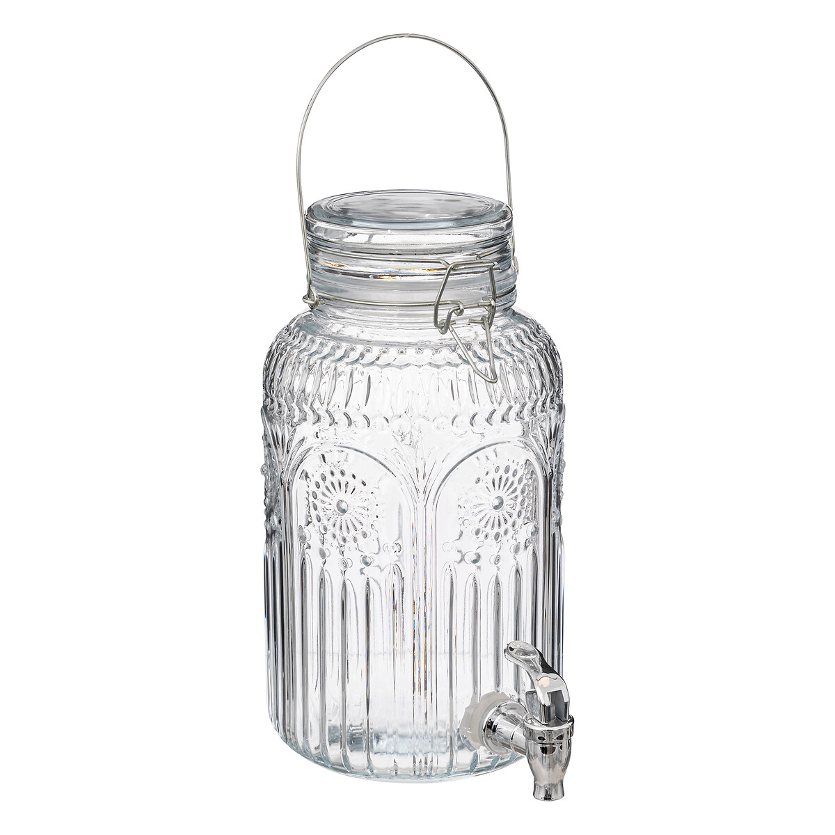 Frasco con grifo MONA de vidrio 3.8L