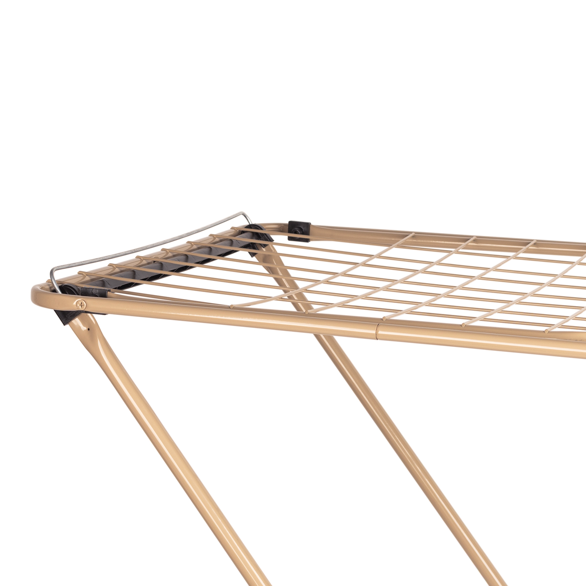 Tendedero de metal crema 18cm