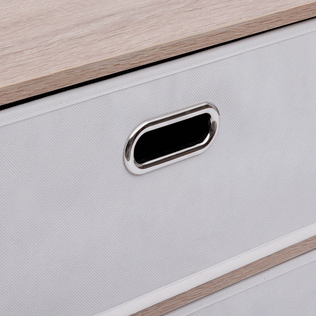 C&oacute;moda con 5 cajones beige 100cm